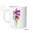 Kaffeetasse - abstrakte Blume kindness