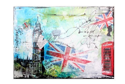Collagebögen mit Künstlermotiven LONDON