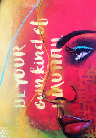 Schablone "EXPERIENCE"- Graffiti Urban Street Art Typo - Airbrushschablone für Acrylmalerei und mehr