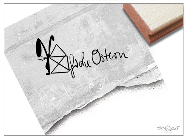 Stempel Osterstempel - Frohe Ostern